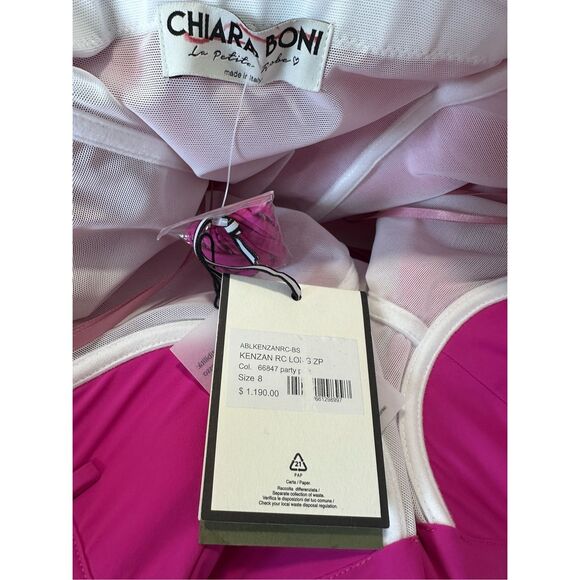 Chiara Boni La Petite Robe Kenzan Strapless Embellished Gown Size US 8 $1190 - Picture 10 of 10